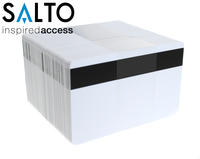 Salto PCM01KB50HI 1k Contactless Smartcard with 2750oe Hi-Co Magnetic Stripe - Pack of 100