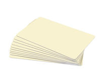 Cream Premium 760 Micron Cards - Pack of 100