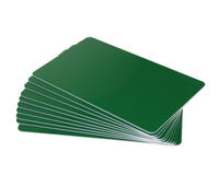 Forest Green Premium 760 Micron Cards - Pack of 100