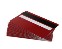 Red 760 Micron Grade A Cards With Hi-Co & Sig Panel - Pack of 100