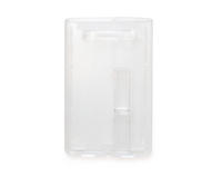 Enclosed Holders with Single Slider Bar, Clear Slider, Premium - Portrait / Verticall - Pack of 100