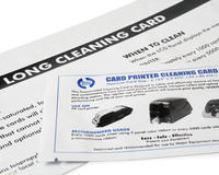 Compatible Premier Cleaning Kit for Zebra P330I (25 Long/25 Short cards) 105912-913