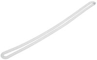 Plastic Luggage Loop Strap 15cm Clear - Pack of 100